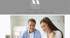 Desktop Screenshot of immobilienservice-weise.de
