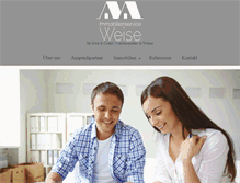 Tablet Screenshot of immobilienservice-weise.de